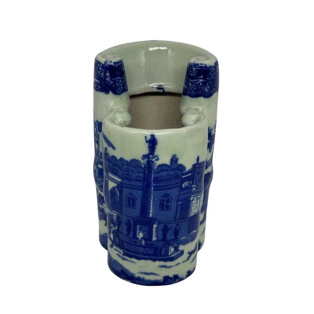 Vintage Victoria Ware Ironstone Pottery Transferware 6” Vase Or Pen Brush Holder